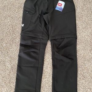 New Helly Hansen Convertible Soft Shell Women's hiking pants Size Medium